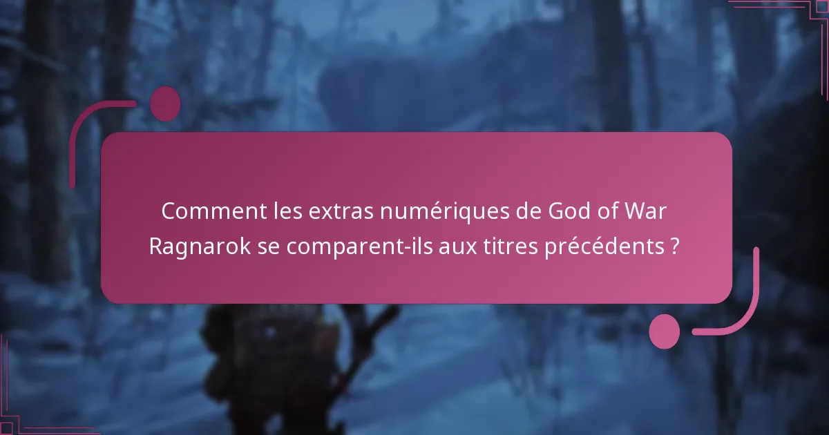 Où puis-je acheter des extras numériques pour God of War Ragnarok ?