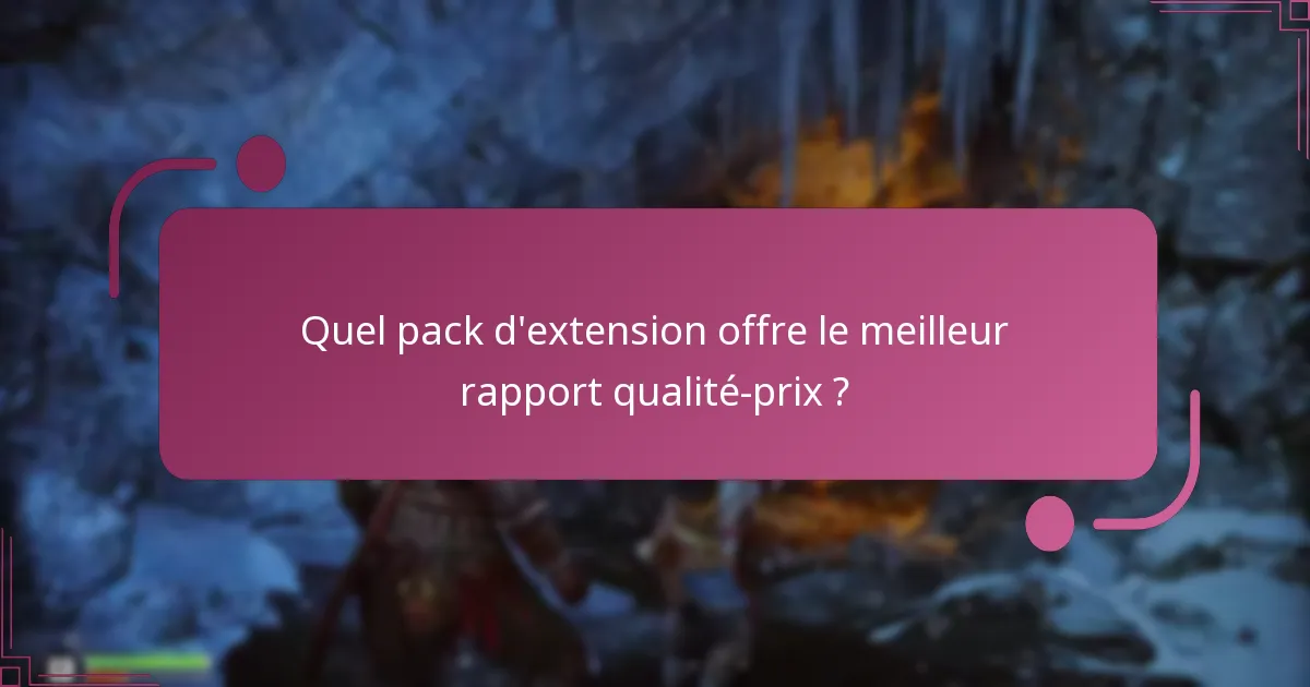 Où puis-je acheter des packs d’extension pour God of War Ragnarok ?