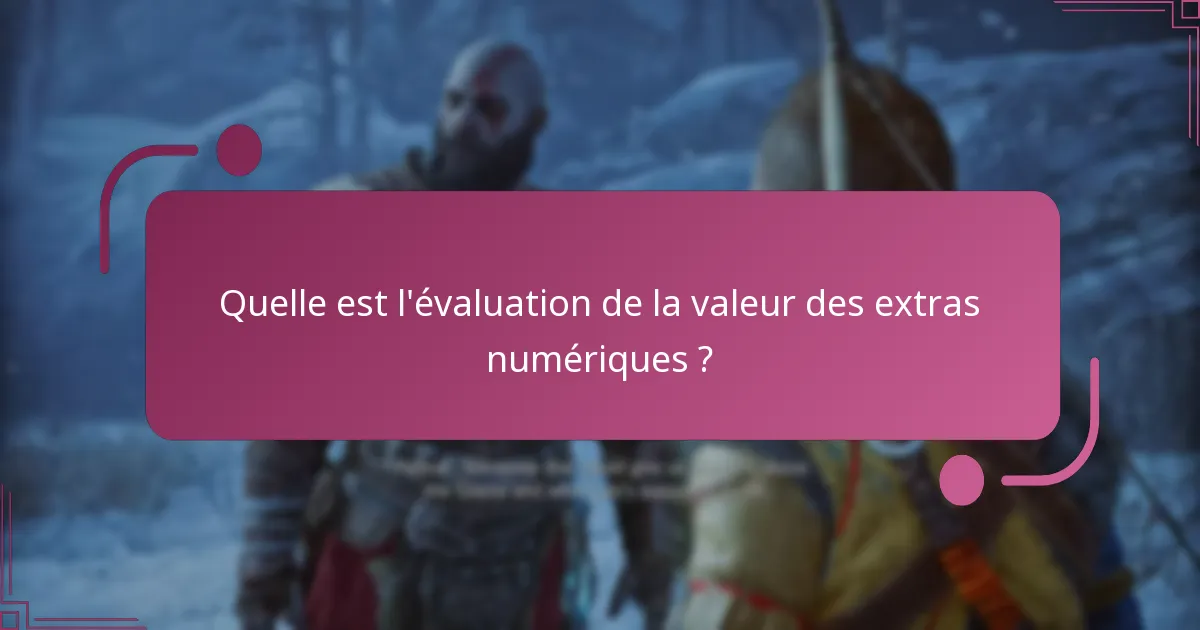Où puis-je acheter des extras numériques pour God of War Ragnarok ?