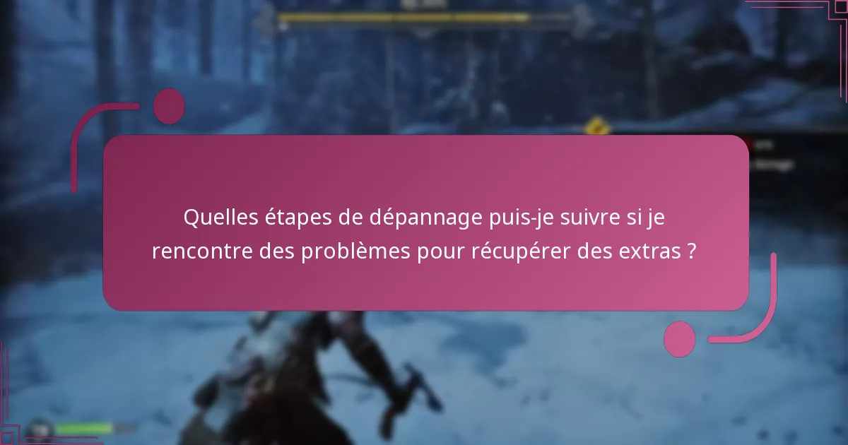 Qui est éligible pour les extras numériques dans God of War Ragnarok ?