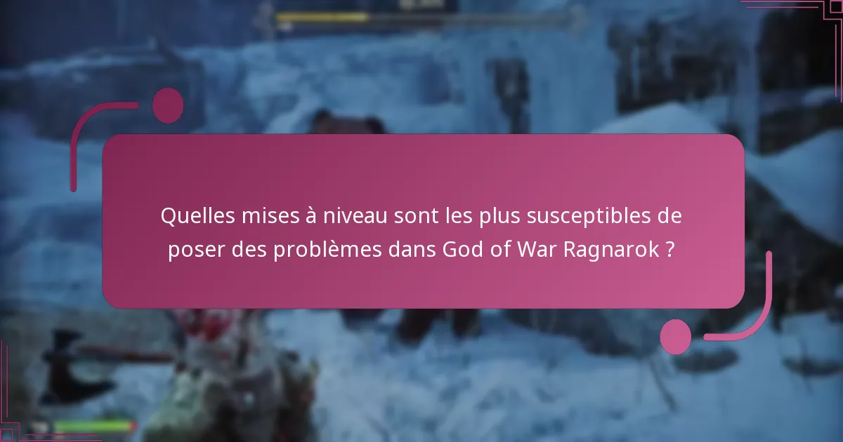 Quelles ressources officielles sont disponibles pour traiter les problèmes de mise à niveau ?