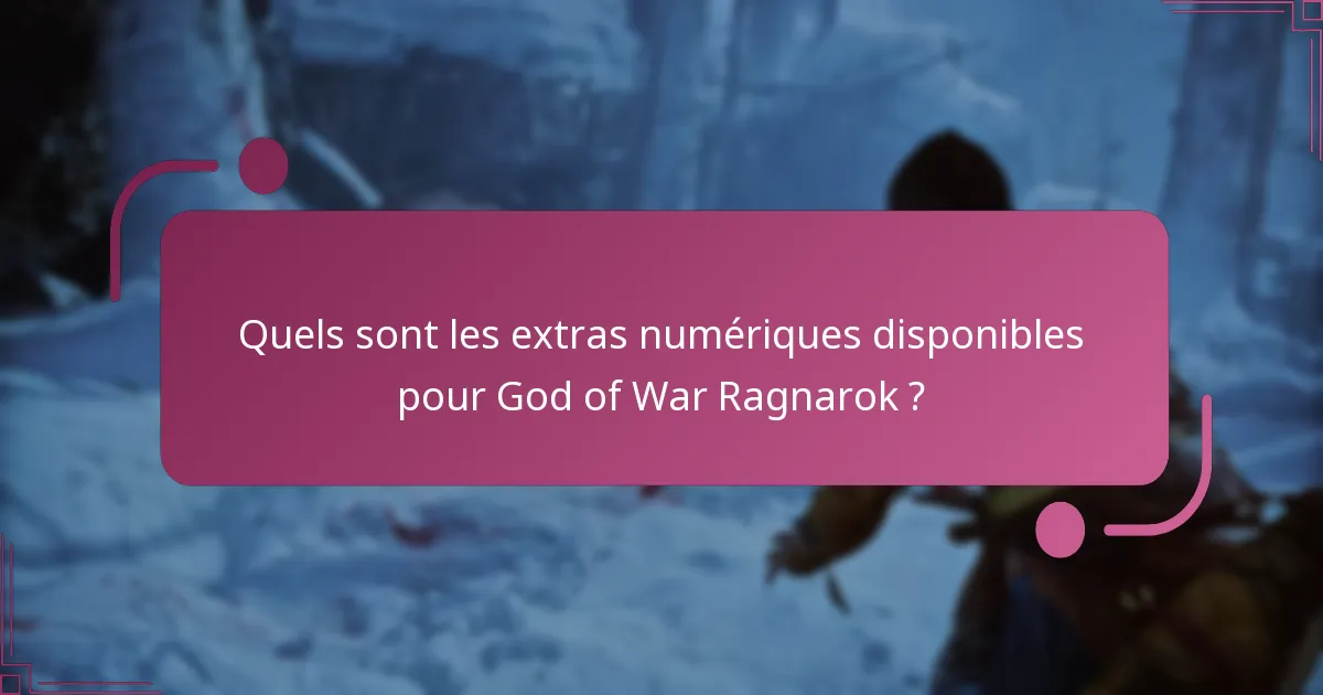 Quelles étapes de dépannage puis-je suivre si je rencontre des problèmes pour récupérer des extras ?